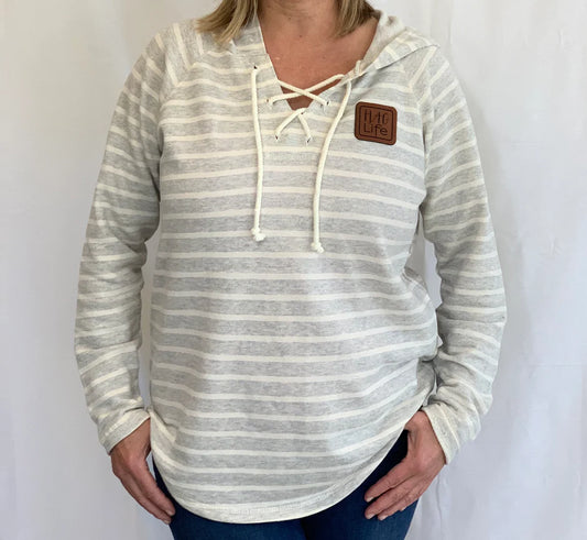 HAGLife Lace Up Hoodie