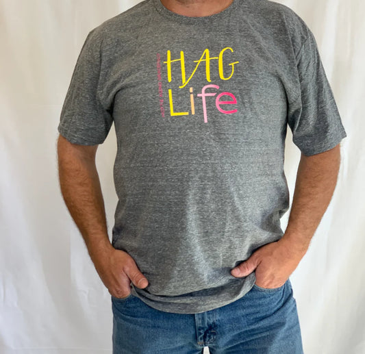 Unisex Tri-Blend T-shirt with Color Logo