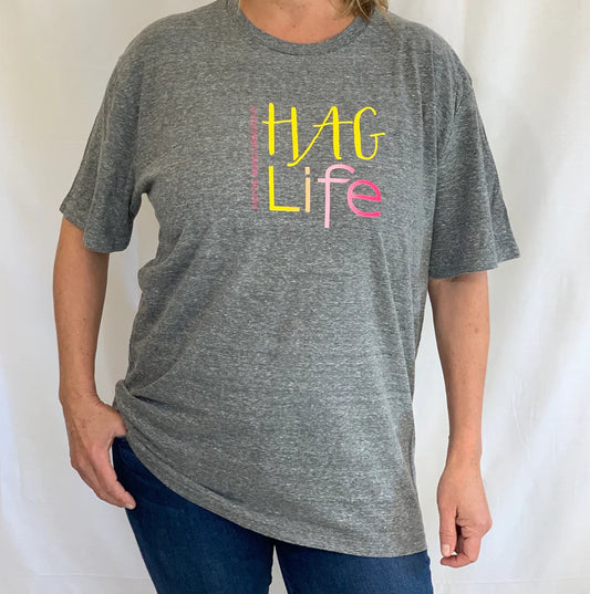 Unisex Tri-Blend T-shirt with Color Logo